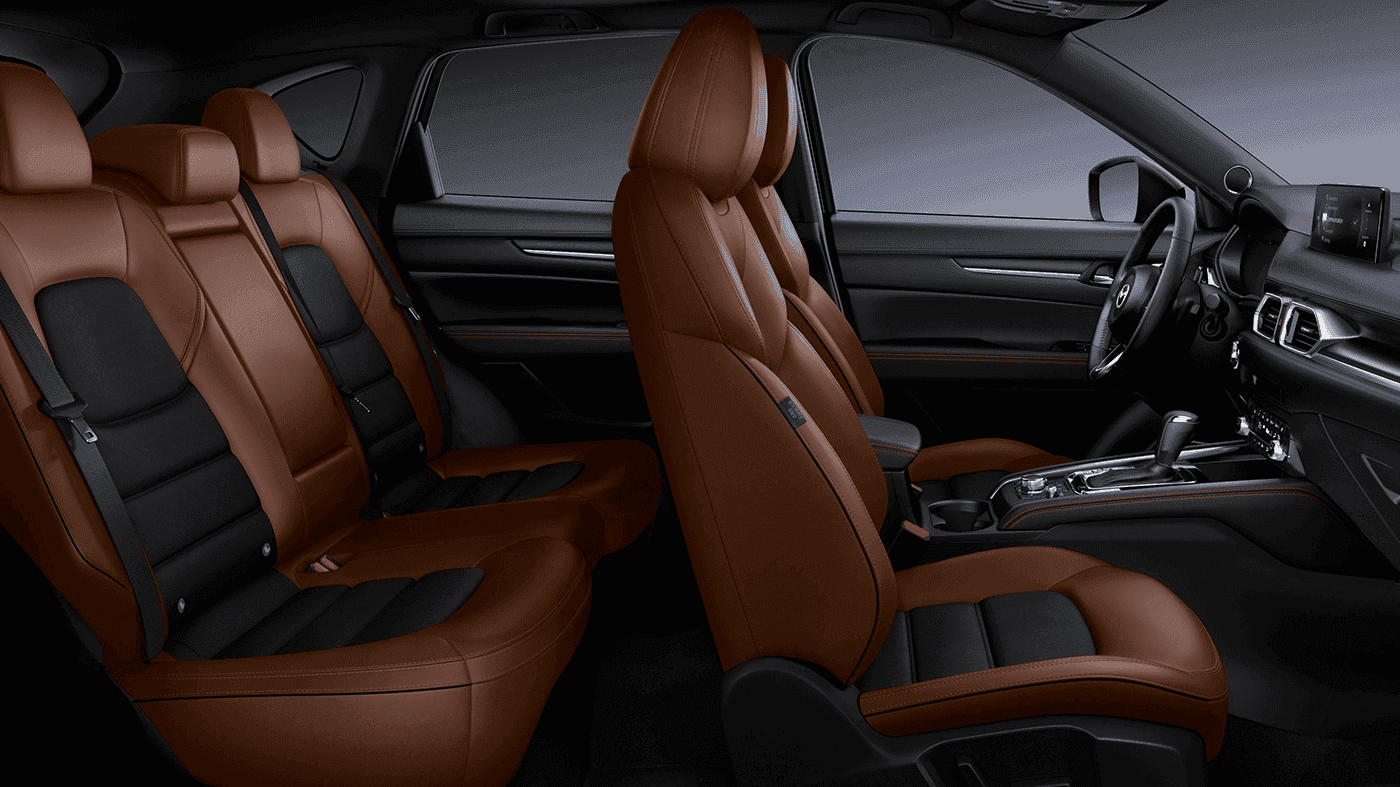 Vue intérieur de la Mazda cx-30 et de habitacle